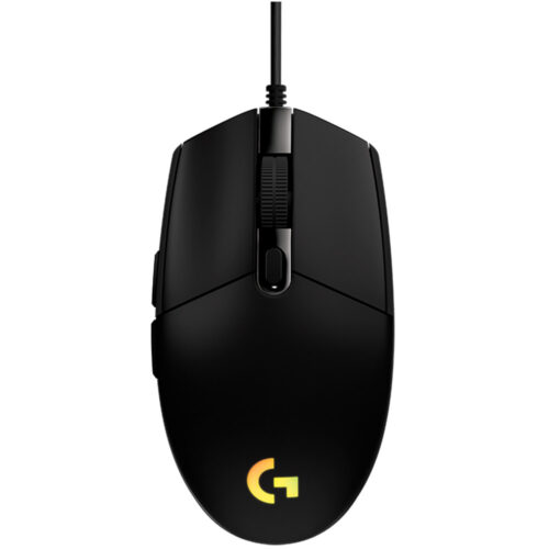 Mouse cu fir Logitech G102 RGB, 6 butoane, 8000 dpi, senzor optic, USB, Negru
