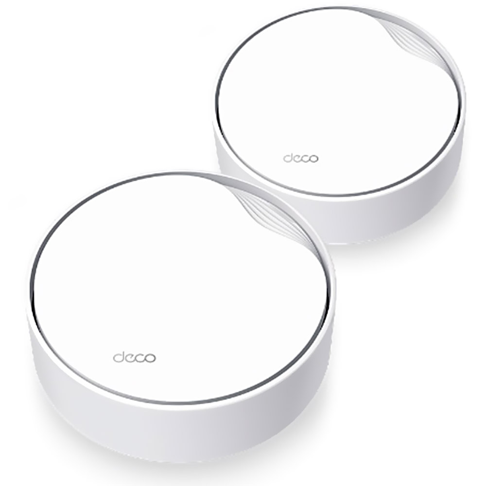 Sistem Mesh Wi-Fi TP-Link DECO X50-POE(2PK), Dual-Band, Wi-Fi 6, AX3000, 2 x antene interne, 2×2 MU-MIMO