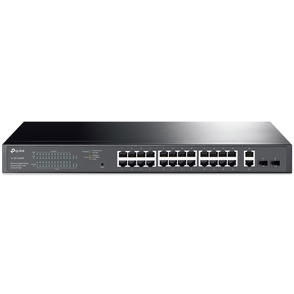 Switch TP-Link TL-SG1218MP, 18 porturi, POE, Unmanaged, 16 x PoE+ gigabit RJ45, 2 x gigabit non-PoE RJ45, 2 x combo gigabit SFP