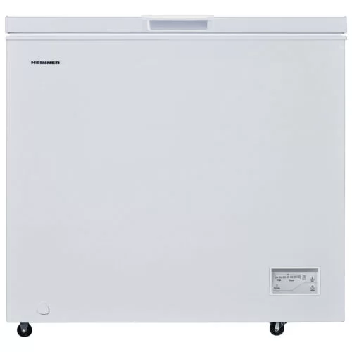 Lada frigorifica Heinner HCF-200CNHE++, 198L, Compresor inverter, Control electronic, Functionalitate frigider, Clasa E, Alb
