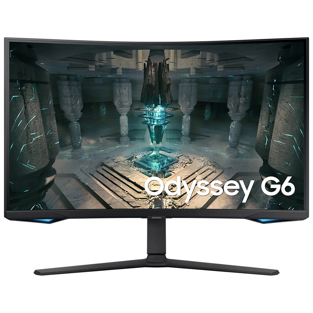 Monitor gaming LED VA curbat Samsung LS32BG650EUXEN, 32 inch, QHD, DP, 1ms, 240Hz, Vesa, Negru