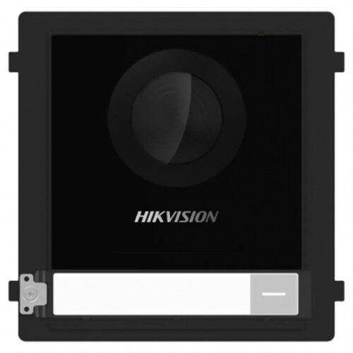 Post videointerfon de exterior pentru blocuri Hikvision DS-KD8003-IME1B/SF, 2 MP HD IR camera, 36 V, 4 W
