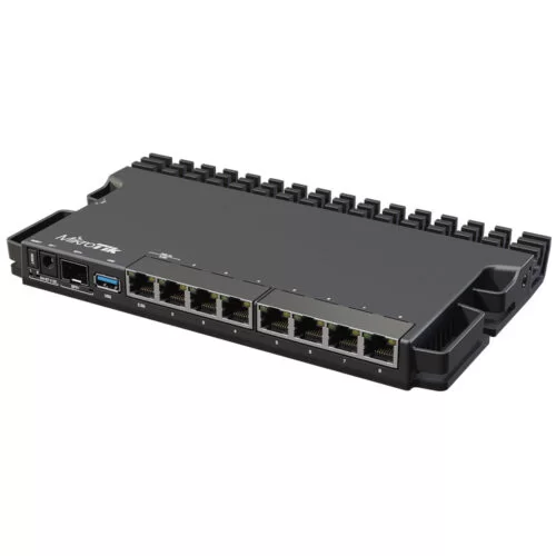 Router interior Mikrotik RB5009UG+S+IN, 1GB RAM, 1GB NAND, 20W, 57V, Racire pasiva, USB-A 3.0
