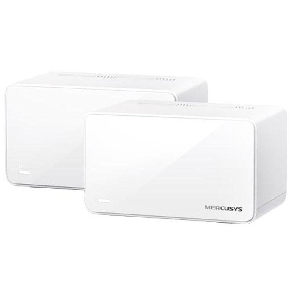 Router wireless TP-Link Mercusys Halo H90X, Wi-fi 6, Dual-Band, 2 bucati, HALO H90X(2-PACK)