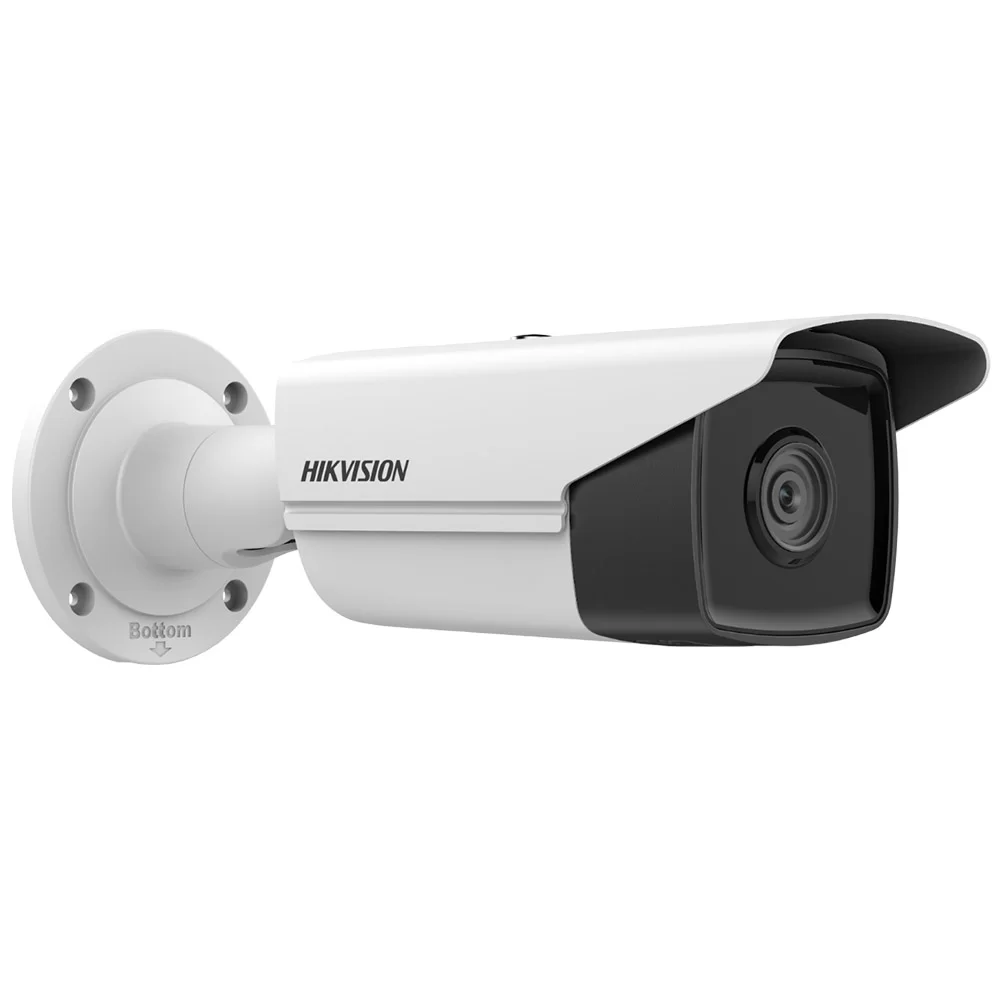 Camera de supraveghere Hikvision DS-2CD2T23G2-2I, Obiectiv fix 2.8mm, 2MP, IR 60m, 120dB, IP67, Format Bullet