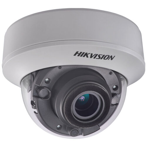 Camera de supraveghere Hikvision DS-2CE56D8T-VPIT3ZE, Obiectiv varifoval 2.7- 13.5mm, 2MP, TurboHD, IR 60m, Format Dome