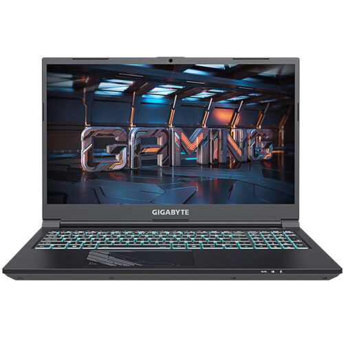 Laptop gaming Gigabyte G5, 15.6 inch, 8GB RAM, 512GB SSD, i5-12500H, GeForce RTX 4050 6GB, No OS, Negru