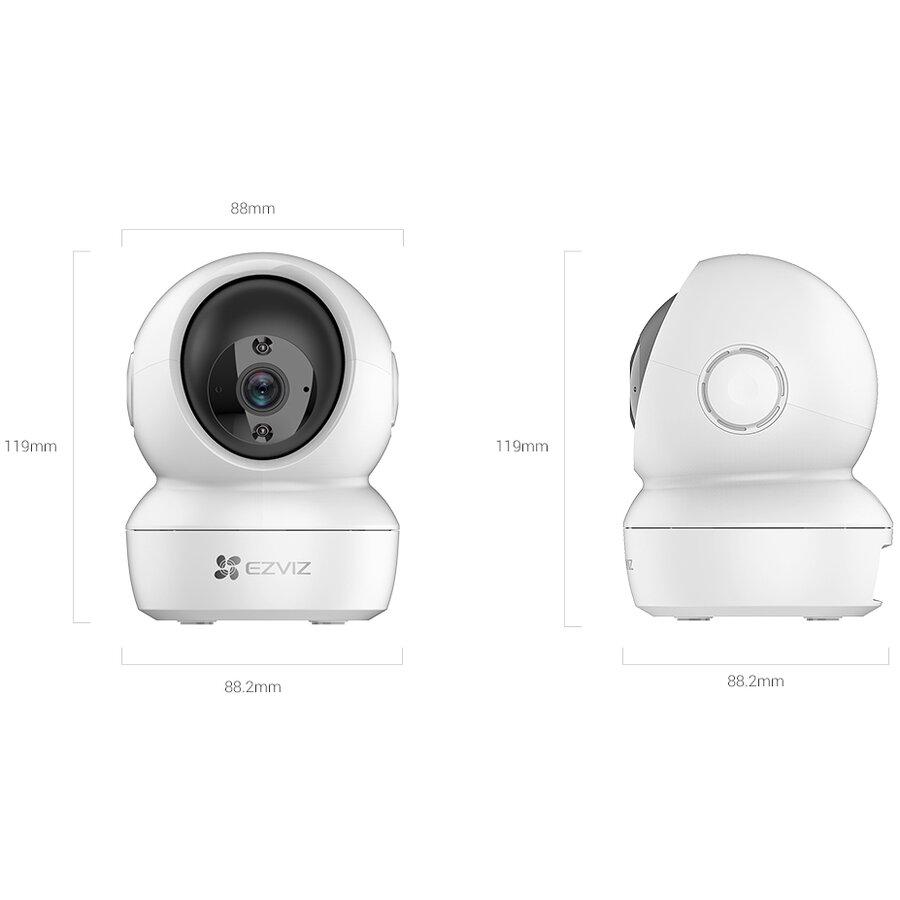 Camera supraveghere video WIFI Pan & Tilt Ezviz CS-H6C-R101-1G2WF; Senzor: F2.4 @ 1/3"  Progressive Scan CMOS; Rezolutie: 1080p