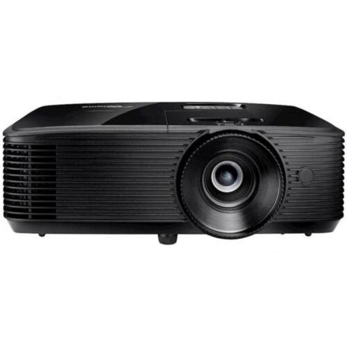 Proiector Optoma W371, 3800 lumeni, dimensiune imagine 300 inch, distanta proiectie 12m, USB-A, boxa 10W, Negru