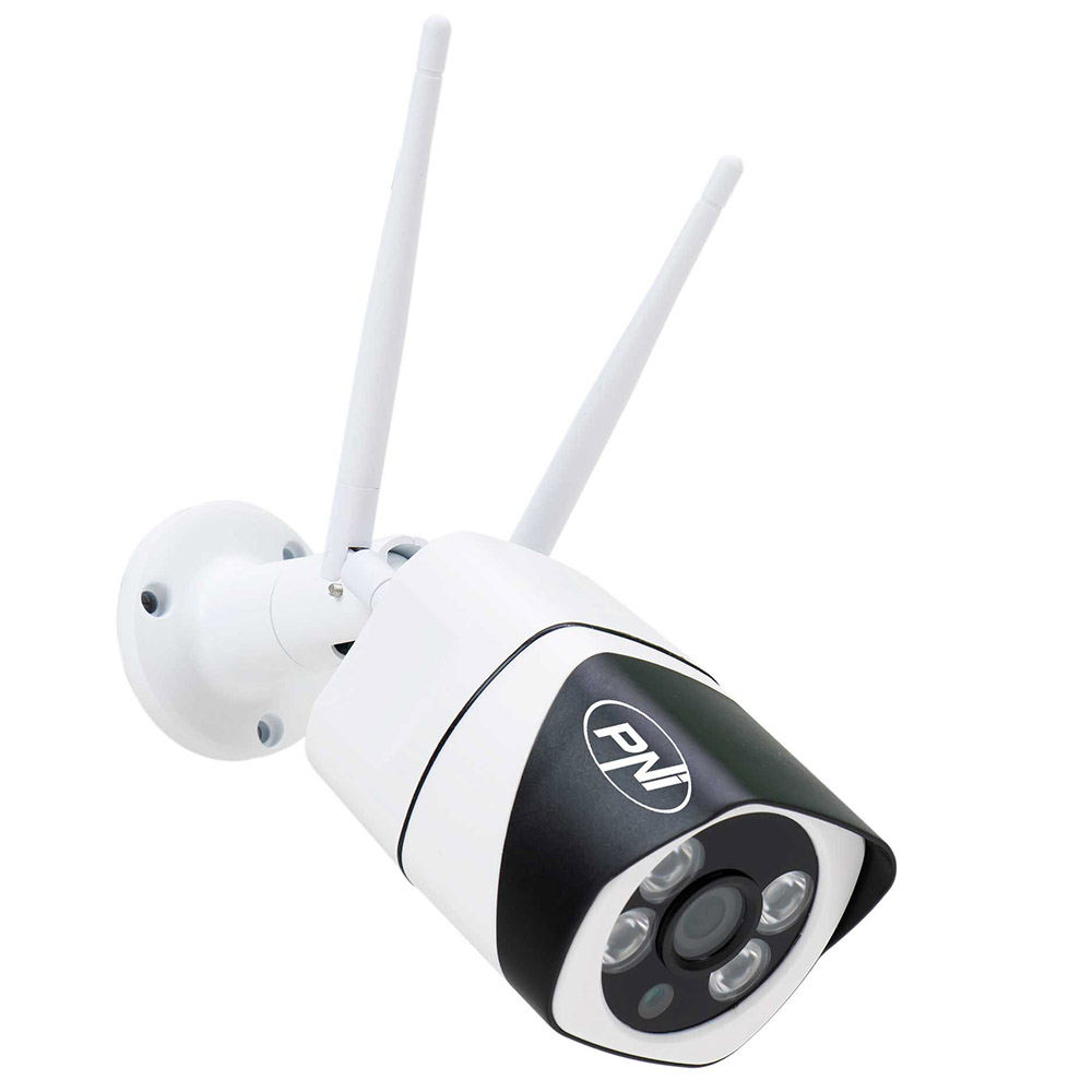Camera supraveghere video PNI-IP649, 2MP, WiFi, Slot card micro SD, Compatibila cu aplicatia Tuya Smart