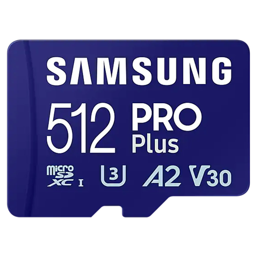 Card de memorie Samsung MicroSDHC Pro Plus, 512GB, Clasa 10, Grad 3, Adaptor UHS-I MB-MD128DA/EU