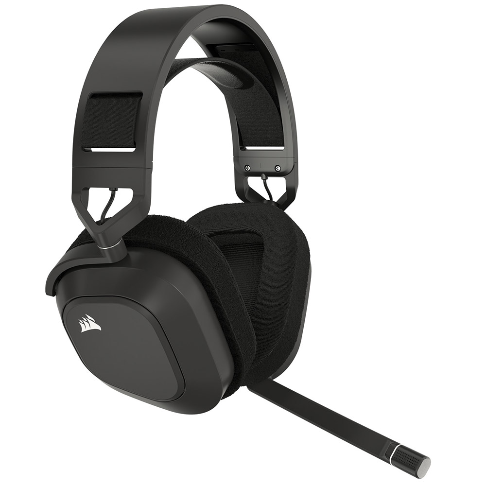 Casti audio gaming Corsair HS80 Max, 119dB, Microfon, Wireless, Negru
