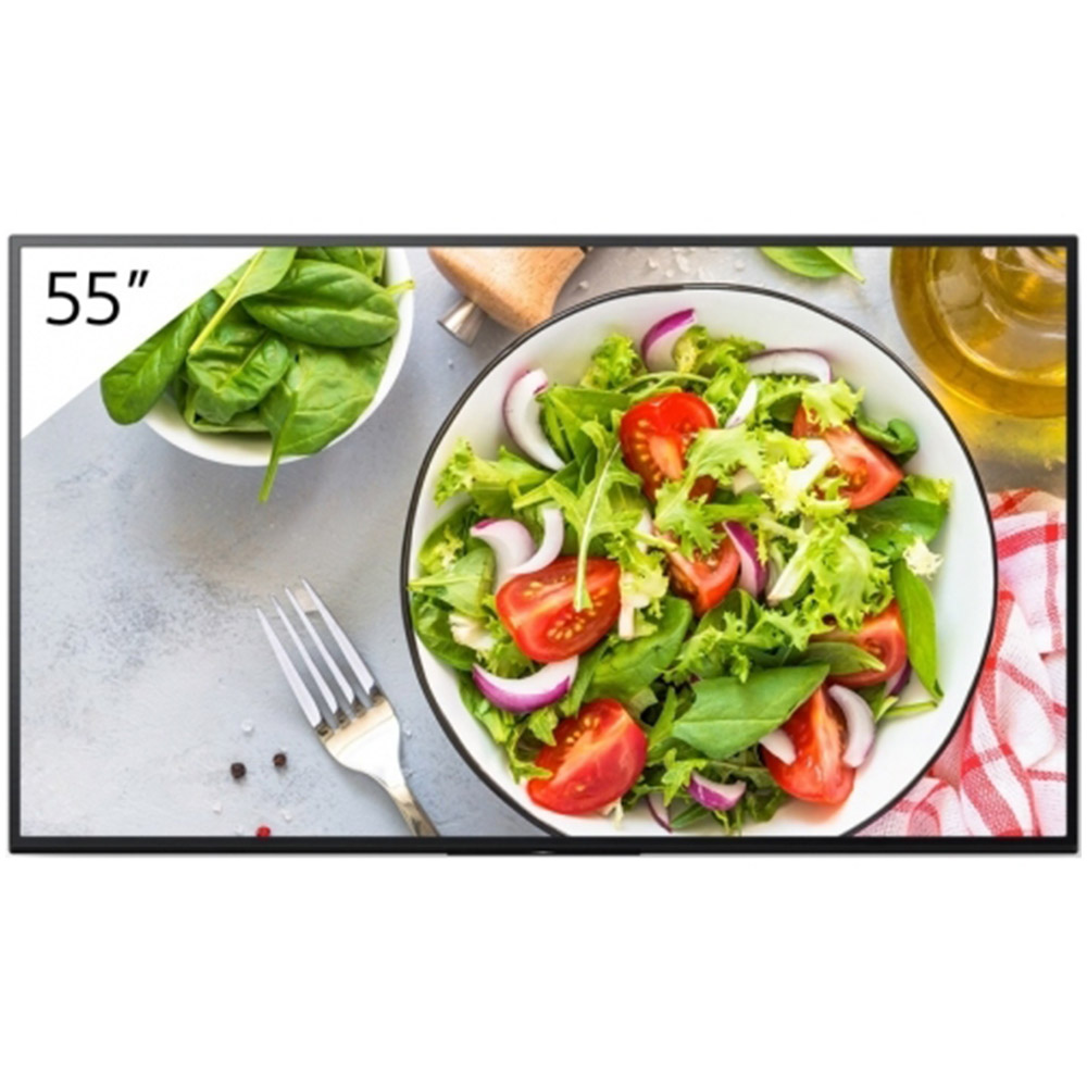 Ecran profesional LFD Monitor Signage Sony BZ35L, 55 inch, UHD, Operare 24/7, IPS, 8ms, Android 10, 32GB, FW-55BZ35L
