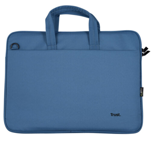 Geanta laptopuri Trust Bologna Eco pentru laptopuri de max 16 inch, greutate 430 gr, Albastru, TR-24448