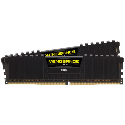 Memorie RAM Corsair Vengeance LPX, 32GB DDR4, 3600MHz CL18, Dual Channel Kit, Negru, CMK32GX4M2Z3600C18