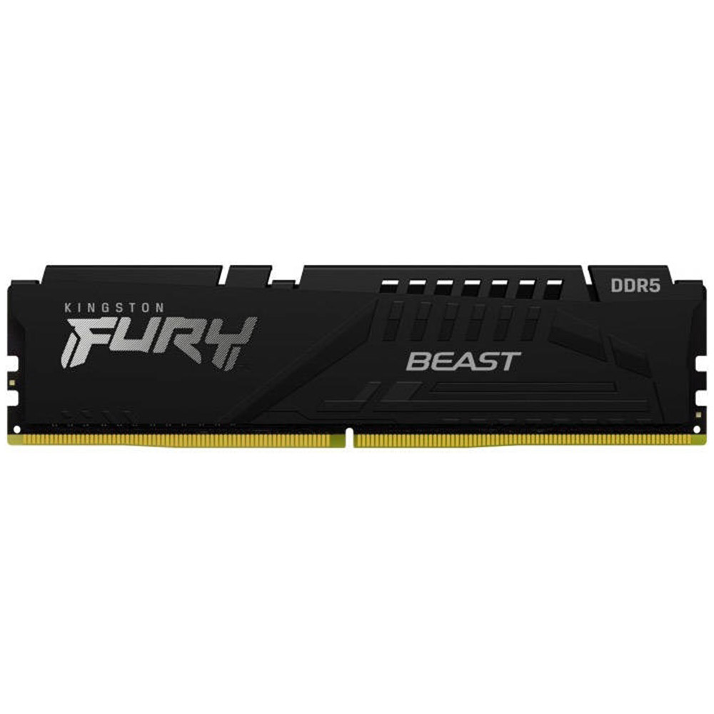 Memorie RAM Kingston Fury Beast Black, DIMM, DDR5, 32GB, 5200MHz, CL40, 1.25V, KF552C40BB-32