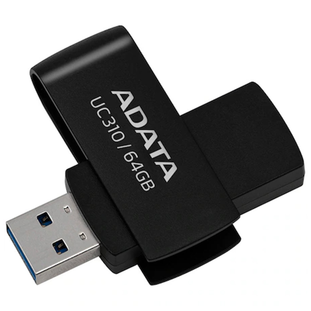 Memorie USB Adata ECO 64GB, USB 3.2 Gen1, Negru