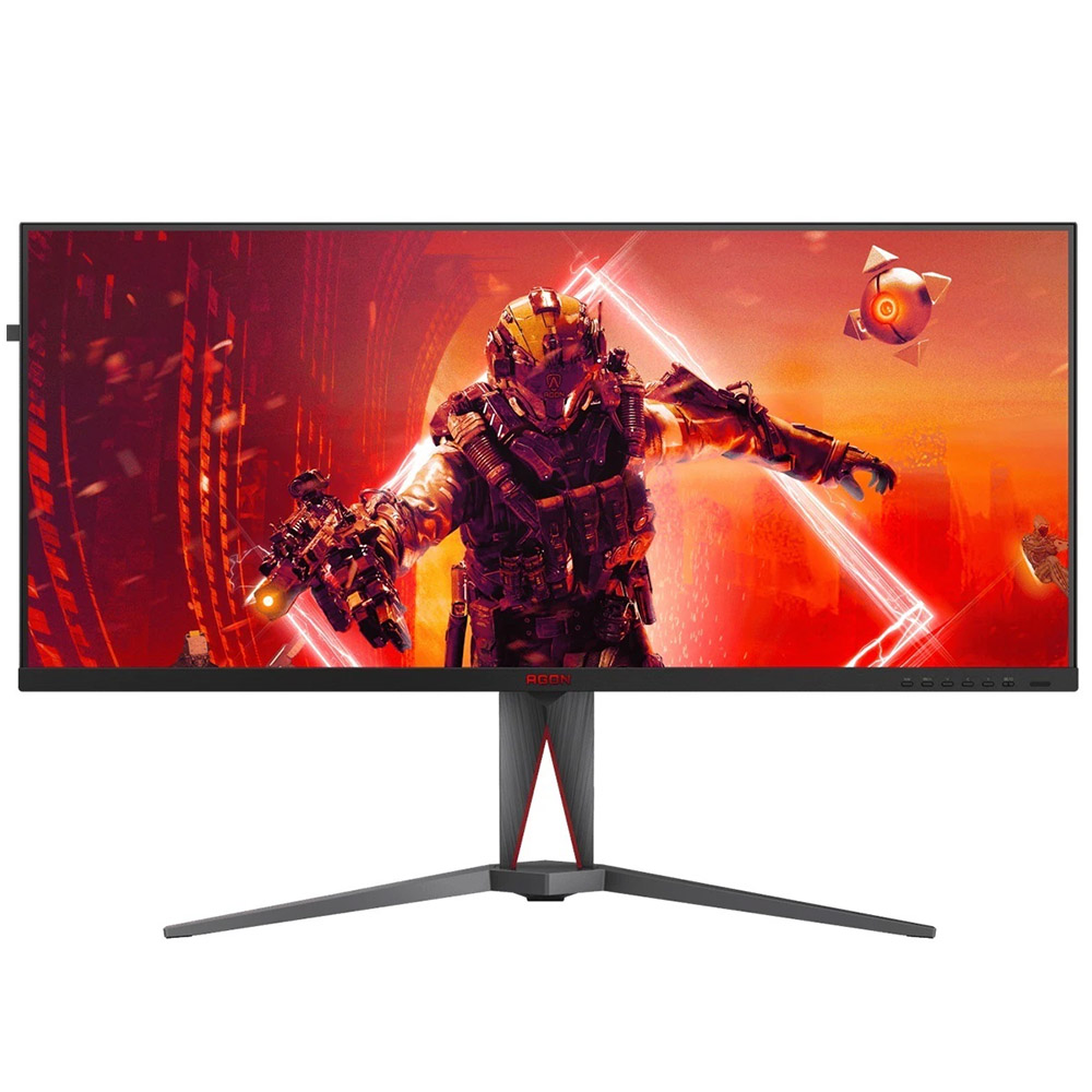Monitor AOC Agon AG405UXC, 40 inch, IPS WLED, 144Hz, 4ms, HDMI, DisplayPort, VESA, Negru
