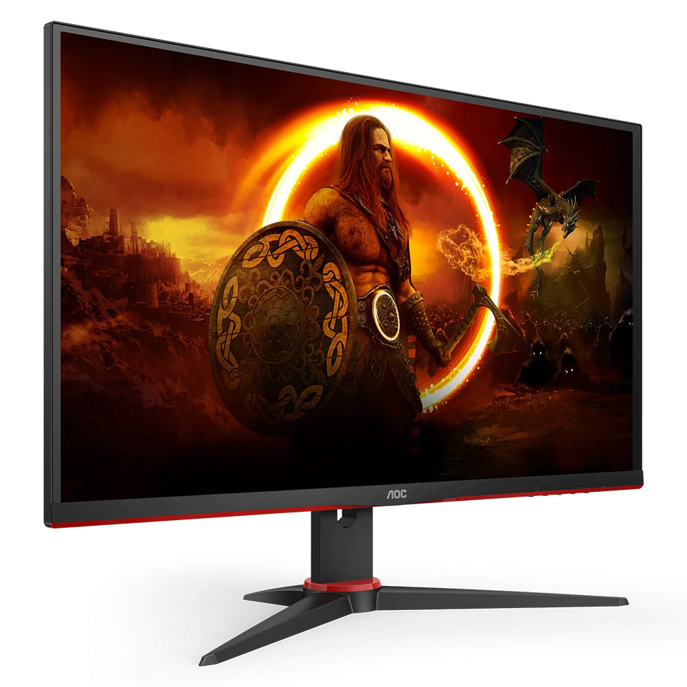 Monitor AOC Q27G2E/BK, 27 inch, QHD, IPS LED, 155Hz, 1ms, VESA, HDMI, DisplayPort, Negru