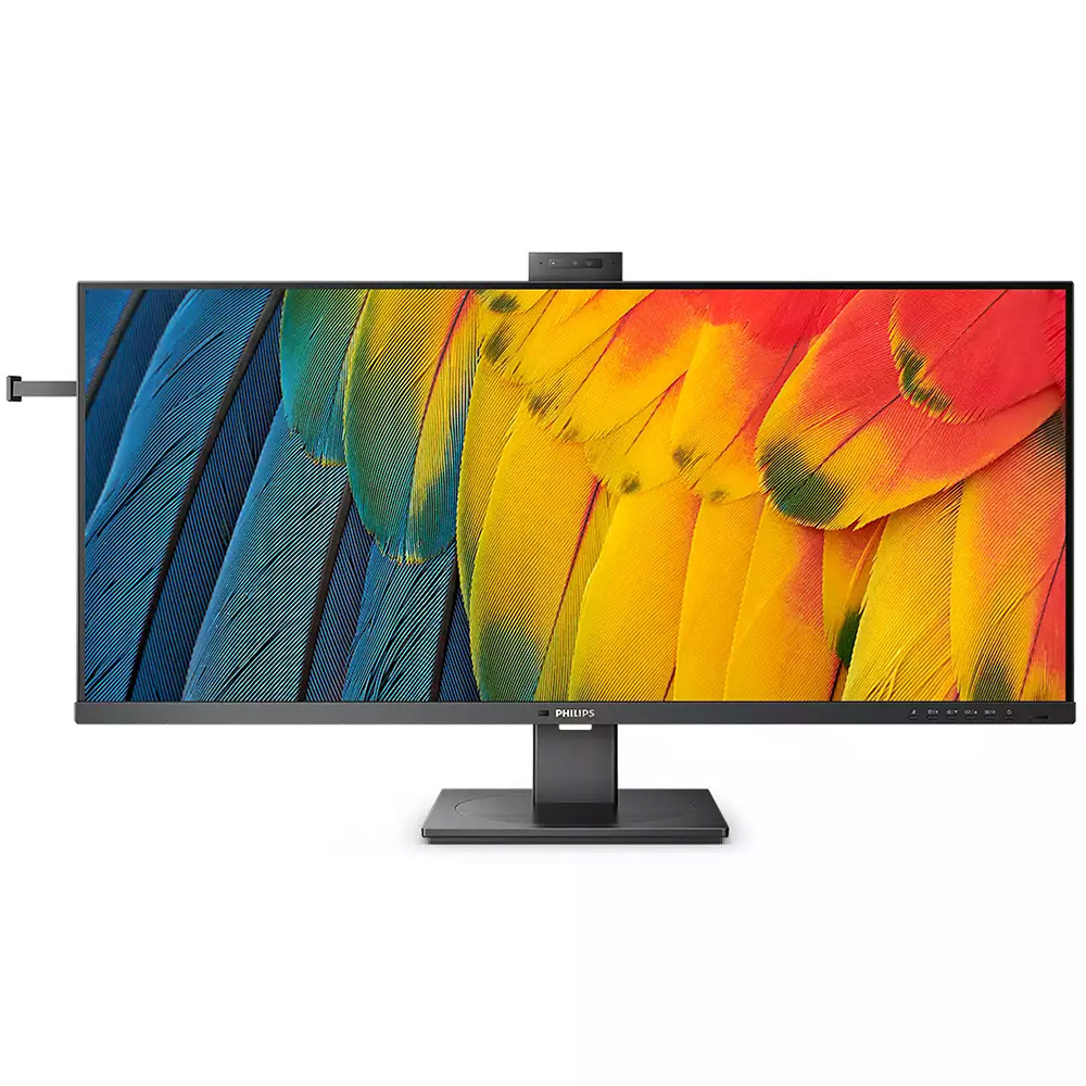 Monitor Philips 40B1U5601H/00, 40 inch, W-LED, IPS, WQHD, Ultra Wide, 4ms, 120Hz, USB-C, HDMI, DisplayPort, VESA 100x100, Negru