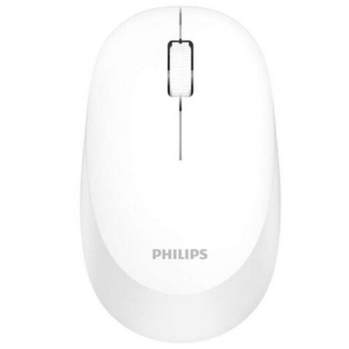 Mouse optic Philips SPK7307WL, wireless, 2.4GHz, 3 butoane, 1600 DPI, Ambidextru, Alb