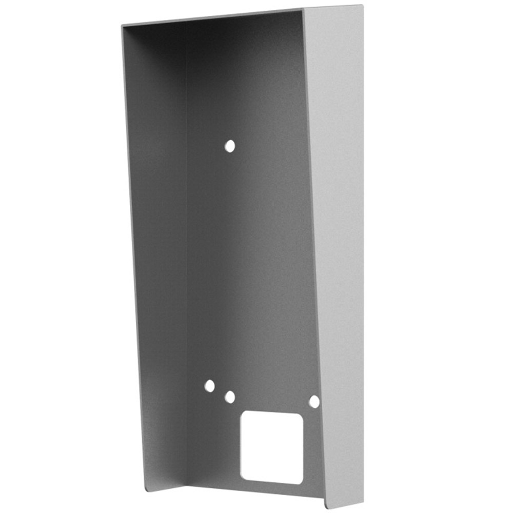 Protectie videointerfon Hikvision, compatibil cu DS-K1T502, Gri, DS-KAB502-S1