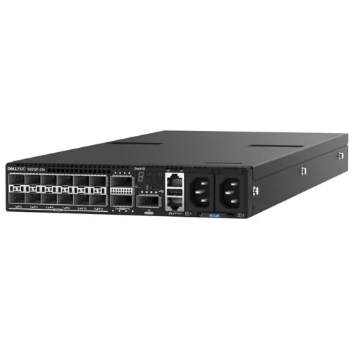 Switch Dell EMC S5212F-ON, 12 porturi SFP28, 3 porturi 100GbE QSFP28, Negru