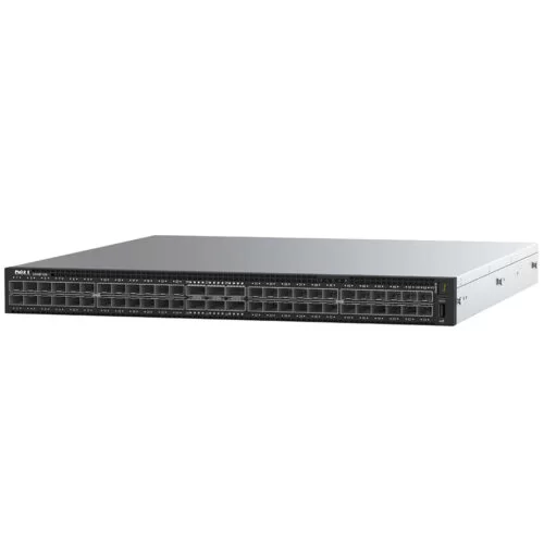Switch Dell S4148F-ON, 1U, 48 porturi 10GbE SFP, 4 porturi QSFP28, 2 porturi QSFP, IO la PSU, 2 PSU, 210-ALSI