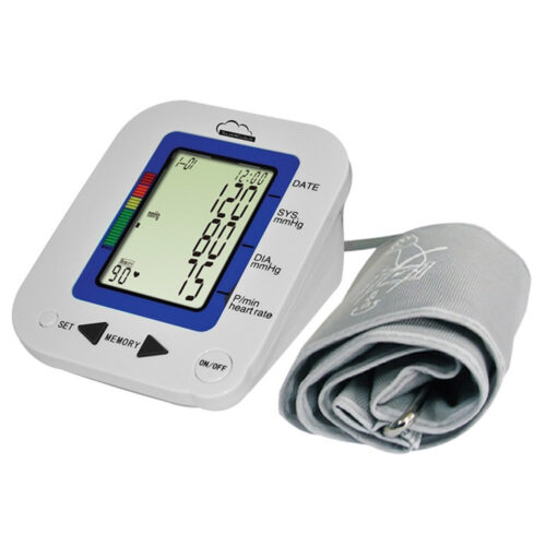Tensiometru electronic de brat SilverCloud SC-MB23, LCD, Atentionare vocala, Memorare masuratori