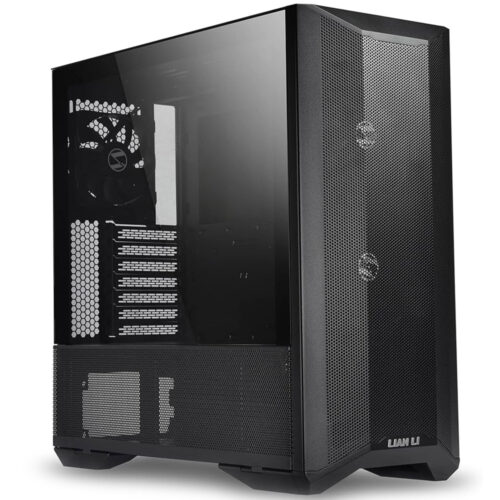 Carcasa PC Lian Li Lancool II Mesh C Performance Black, E-ATX, Mid Tower, Negru