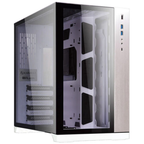 Carcasa PC Lian Li PC-O11 Dynamic, E-ATX, Mid-Tower, Alb, PC-O11DW