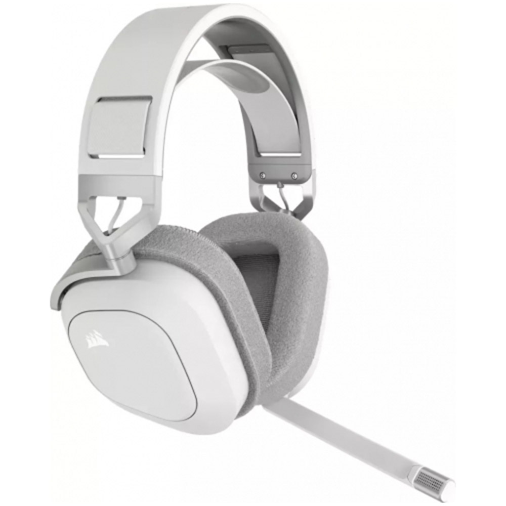 Casti cu microfon Corsair HS80 Max, USB, Wireless, Bluetooth, Alb, CA-9011296-EU