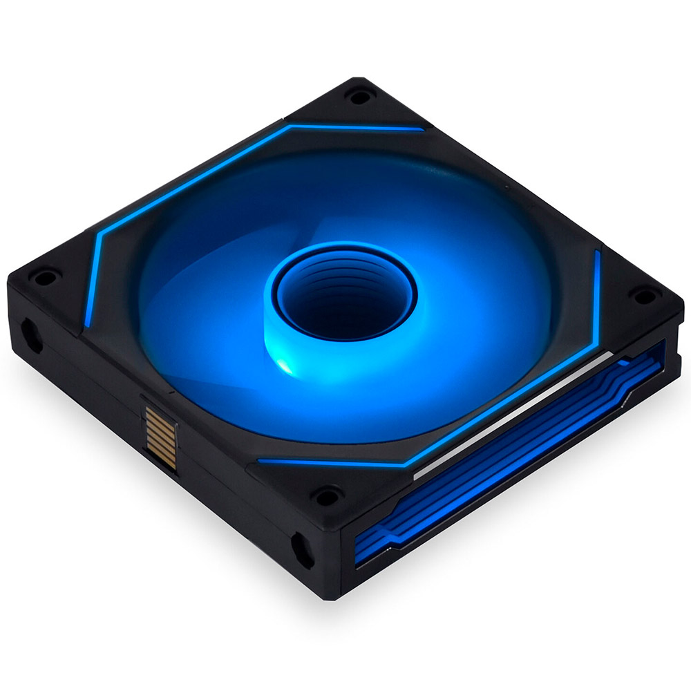 Cooler PC Lian Li UF-SLIN120-1B, 120mm, Iluminare RGB, 2100rpm, 29dB, Negru