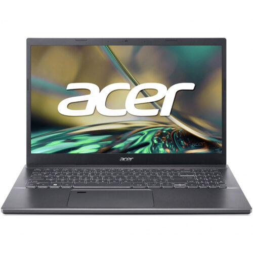 Laptop Acer Aspire 5 A515-57, i5-12450H, 15.6 inch, 16GB RAM, 512GB SSD, Intel Iris Xe Graphics, No OS, Steel Gray, NX.KN4EX.012