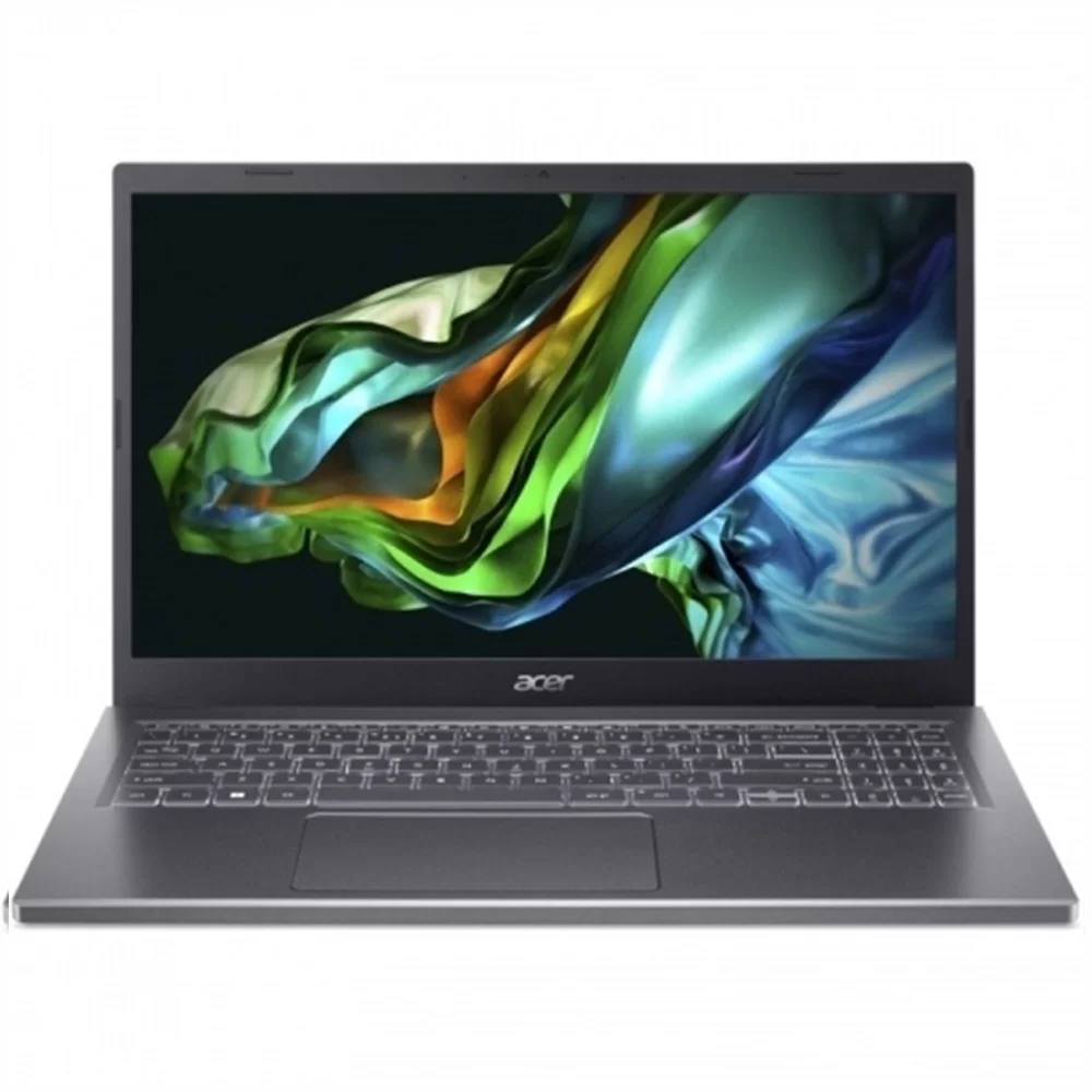 Laptop Acer Aspire 5 A515-58M, i7-1355U, 15.6 inch, 32GB RAM, 1TB SSD, Intel Iris Xe Graphics, No OS, Steel Gray, NX.KHFEX.00S