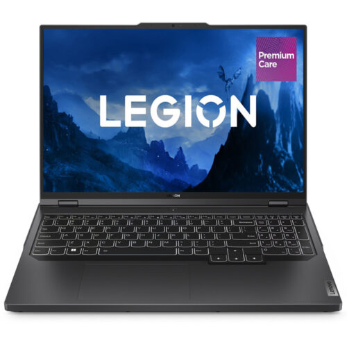 Laptop Lenovo Gaming Legion Pro 5 16ARX8, AMD Ryzen 7 7745HX, 16 inch, 16GB RAM, 1TB SSD, nVidia GeForce RTX 4070, No OS, Onyx Grey, 82WM0081RM