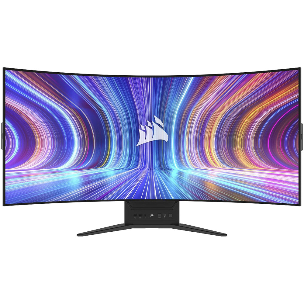 Monitor Corsair Xeneon Flex 45WQHD240, 45 inch, WQHD, OLED, Ecran curbat, 240Hz, 0.03ms, Negru, CM-9030001-PE