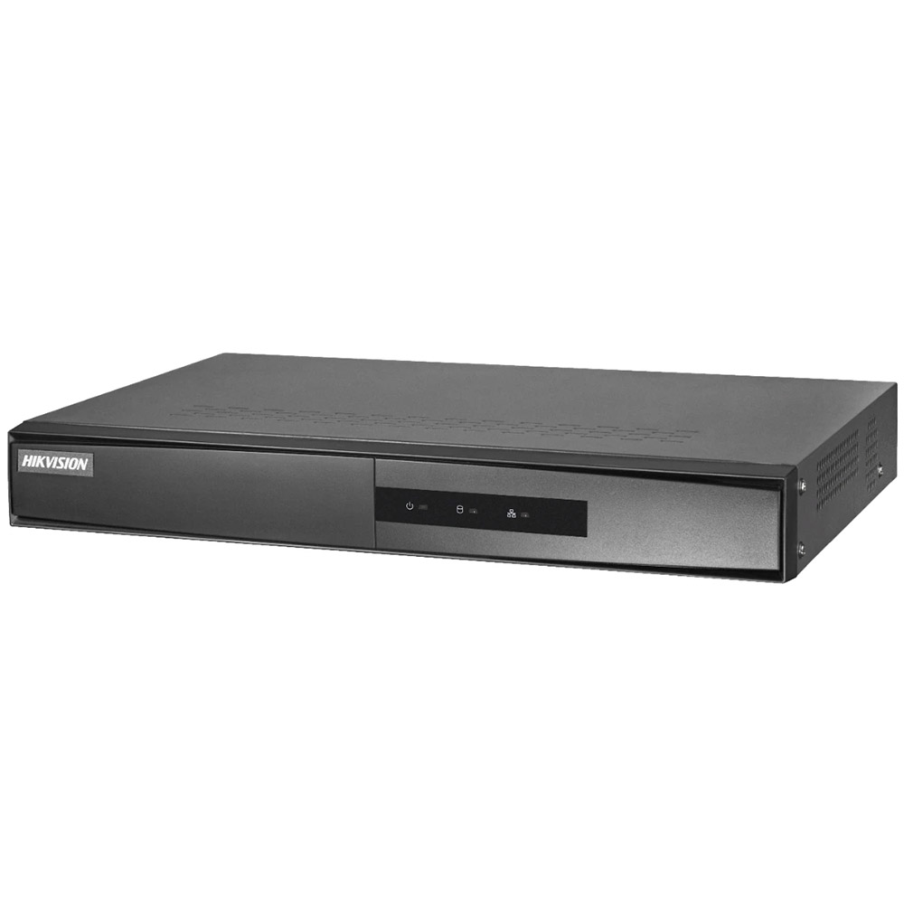 NVR Hikvision DS-7104NI-Q1/4P/M(D), 4 Canale, 6MP, HDMI, VGA, HDMI, SATA, USB 2.0, Negru