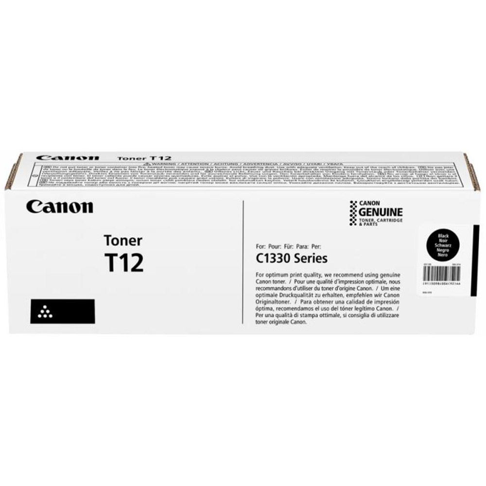Toner Canon CRG-T12 black, 7.4k pagini, Negru, 5098C006AA