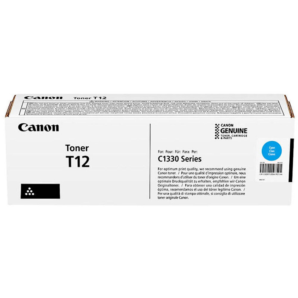 Toner Canon CRG-T12 cyan, 5.3k pagini, 5097C006AA