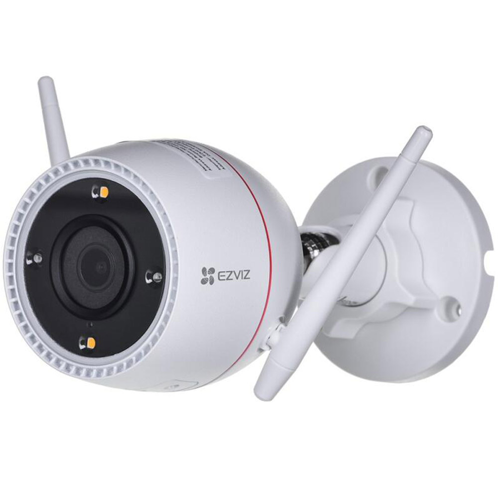 Camera de supraveghere video Ezviz CS-H3C-R100-1K3WKFL, 3MP, 4mm, Obiectiv fix, IR 30m, Progressive Scan CMOS, WiFi, Alb