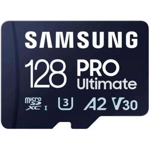Card de memorie Samsung Pro Ultimate, 128GB, Clasa 10, pana la 200Mbps, cu adaptor, MB-MY128SA/WW