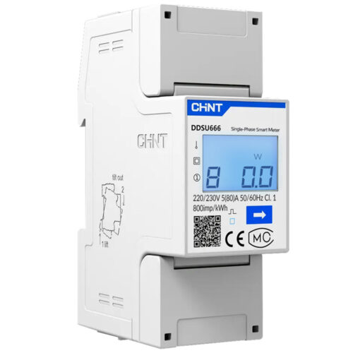 Controler solar cu masurare bidirectionala nJoy Smart Meter DDSU666 monofazat, Ecran LCD, SIAMETER1P666CU01H