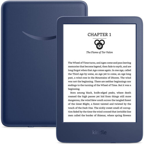EBook Reader Amazon Kindle 2022, 6 inch, 16GB, 300 ppi, USB Type C, Denim, B09SWV3BYH