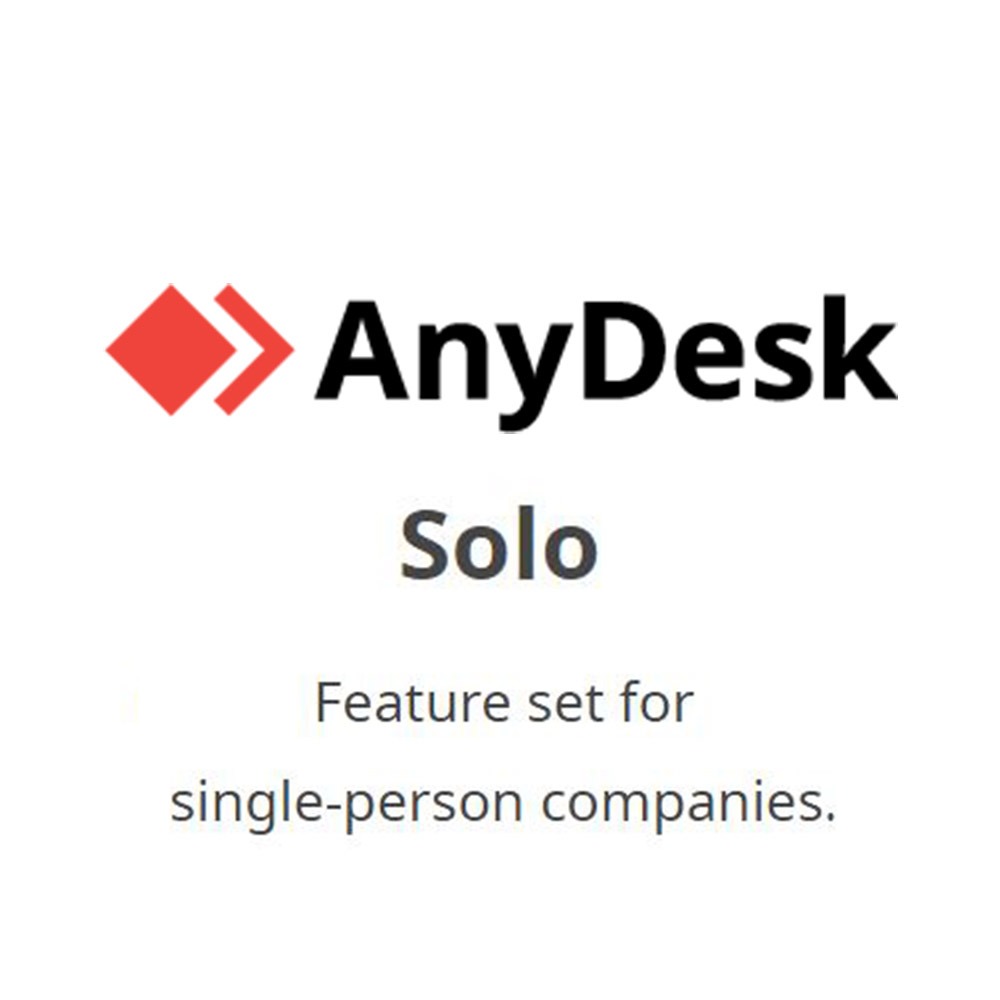 Licenta electronica AnyDesk Solo, 1 an, 1 utilizator, New