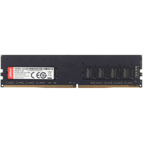 Memorie RAM Dahua, UDIMM, DDR4, 32GB, 3200MHz, CL22, 1.2V, DHI-DDR-C300U32G32