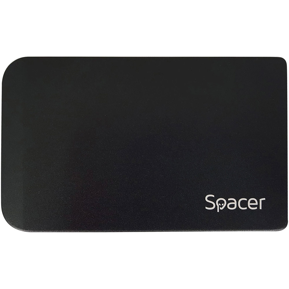 Rack extern Spacer pentru HDD si SSD, 2.5 inch, SATA, USB 3.0, Husa piele sintetitca, Negru, SPR-25611