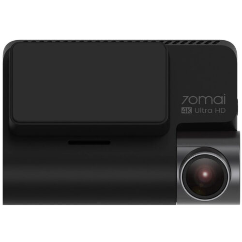 Set Camera video de bord Xiaomi 70mai A810-2, 4K, UHD, Display 3 inch, HDR, Microfon, Camera spate, Negru