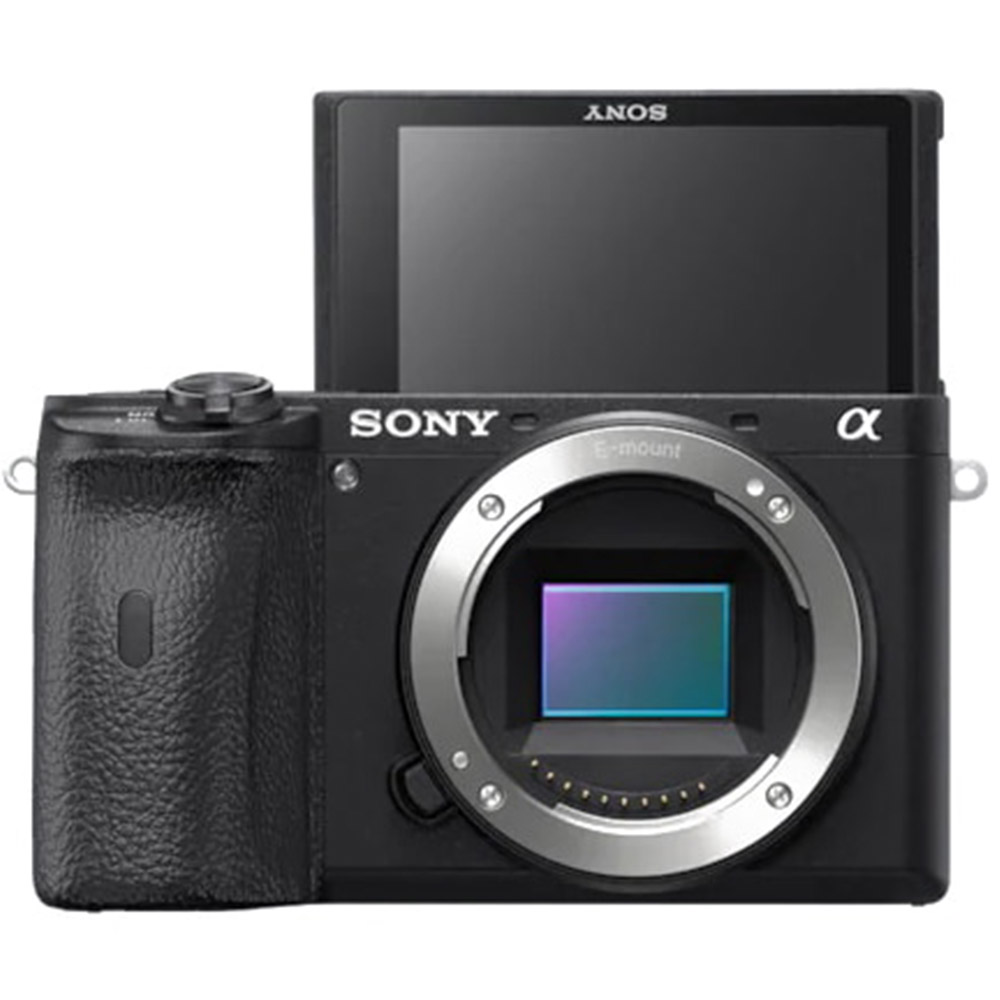 Aparat foto Mirrorless Sony Alpha A6600, 24.2 MP, Body, E-mount, 4K, NFC, Negru, ILCE6600B.CEC