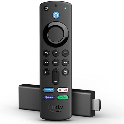 Amazon Fire TV Stick 4K (2021) streaming device with Alexa Voice Remote (includes TV controls)